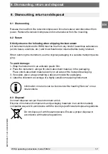 Preview for 17 page of WIKA F2822 Operating Instructions Manual