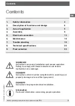 Preview for 3 page of WIKA FFG Operating Instructions Manual