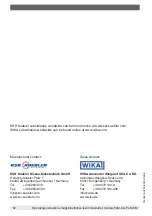 Предварительный просмотр 52 страницы WIKA FLM-CA Operating Instructions Manual