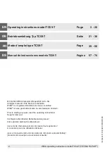 Preview for 2 page of WIKA GAYESCO TEFRACTO-PAD TC59-T Operating Instructions Manual