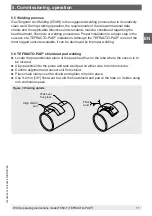 Preview for 11 page of WIKA GAYESCO TEFRACTO-PAD TC59-T Operating Instructions Manual