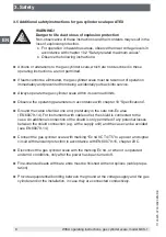 Предварительный просмотр 8 страницы WIKA GCS-1 Operating Instructions Manual