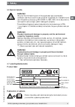 Предварительный просмотр 9 страницы WIKA GCS-1 Operating Instructions Manual