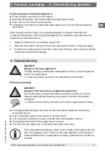 Предварительный просмотр 11 страницы WIKA GCS-1 Operating Instructions Manual