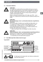 Предварительный просмотр 27 страницы WIKA GCS-1 Operating Instructions Manual