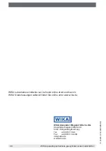 Предварительный просмотр 40 страницы WIKA GCS-1 Operating Instructions Manual