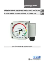 Preview for 1 page of WIKA GDM-RC-100 Operating Instructions Manual