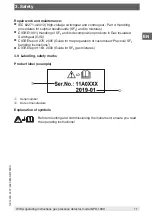 Preview for 11 page of WIKA GPD-1000 Operating Instructions Manual