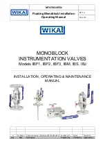 WIKA IBF1 Installation Operating & Maintenance Manual предпросмотр