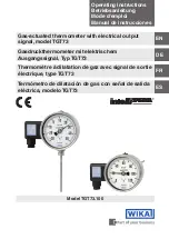 WIKA Intelli Therm TGT73.100 Operating Instructions Manual preview