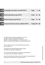 Preview for 2 page of WIKA Intelli Therm TGT73.100 Operating Instructions Manual