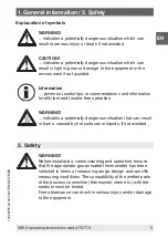 Preview for 5 page of WIKA Intelli Therm TGT73.100 Operating Instructions Manual