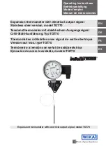 Preview for 1 page of WIKA intelliTHERM TGT70 Operating Instructions Manual