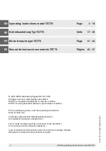 Preview for 2 page of WIKA intelliTHERM TGT70 Operating Instructions Manual