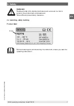 Preview for 7 page of WIKA intelliTHERM TGT70 Operating Instructions Manual