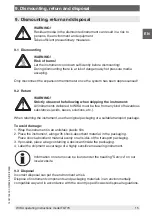 Preview for 15 page of WIKA intelliTHERM TGT70 Operating Instructions Manual