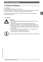 Preview for 27 page of WIKA intelliTHERM TGT70 Operating Instructions Manual