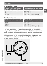 Предварительный просмотр 13 страницы WIKA IntelliTHERM TGT73 Operating Instructions Manual