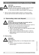 Предварительный просмотр 28 страницы WIKA IntelliTHERM TGT73 Operating Instructions Manual