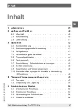 Предварительный просмотр 37 страницы WIKA IntelliTHERM TGT73 Operating Instructions Manual