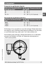 Предварительный просмотр 47 страницы WIKA IntelliTHERM TGT73 Operating Instructions Manual