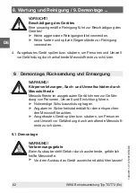 Предварительный просмотр 62 страницы WIKA IntelliTHERM TGT73 Operating Instructions Manual