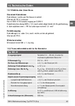 Предварительный просмотр 65 страницы WIKA IntelliTHERM TGT73 Operating Instructions Manual