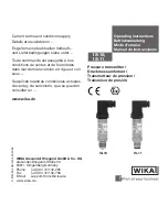 WIKA IS-10 Operating Instructions Manual preview