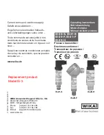 WIKA IS-20-F Operating Instructions Manual preview