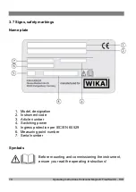 Предварительный просмотр 10 страницы WIKA KSR HLS Operating Instructions Manual