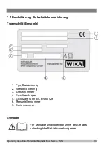 Предварительный просмотр 33 страницы WIKA KSR HLS Operating Instructions Manual