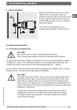 Предварительный просмотр 21 страницы WIKA LSO.06 Operating Instructions Manual