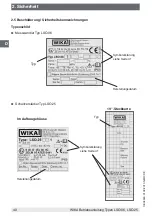 Предварительный просмотр 40 страницы WIKA LSO.06 Operating Instructions Manual