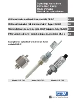 Preview for 1 page of WIKA OLS-C Series Operating Instructions Manual