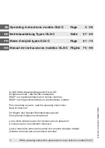 Preview for 2 page of WIKA OLS-C Series Operating Instructions Manual