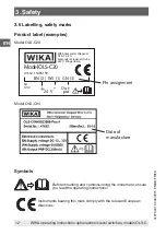 Preview for 12 page of WIKA OLS-C Series Operating Instructions Manual