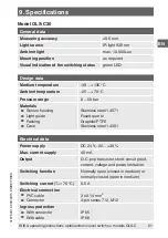 Preview for 21 page of WIKA OLS-C Series Operating Instructions Manual