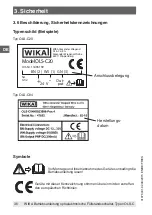 Preview for 36 page of WIKA OLS-C Series Operating Instructions Manual