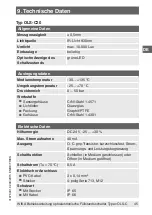 Preview for 45 page of WIKA OLS-C Series Operating Instructions Manual