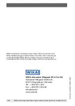 Preview for 100 page of WIKA OLS-C Series Operating Instructions Manual