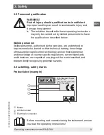 Preview for 9 page of WIKA OLS-C20 Operating Instructions Manual