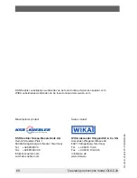 Preview for 68 page of WIKA OLS-C20 Operating Instructions Manual