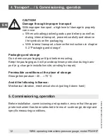 Preview for 12 page of WIKA PG23HP Series Operating Instructions Manual