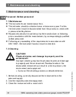 Preview for 18 page of WIKA PG23HP Series Operating Instructions Manual