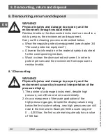 Preview for 20 page of WIKA PG23HP Series Operating Instructions Manual