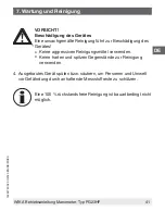 Preview for 41 page of WIKA PG23HP Series Operating Instructions Manual