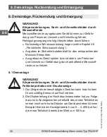 Preview for 42 page of WIKA PG23HP Series Operating Instructions Manual