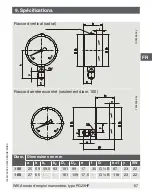 Preview for 67 page of WIKA PG23HP Series Operating Instructions Manual