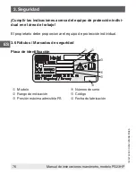 Preview for 76 page of WIKA PG23HP Series Operating Instructions Manual