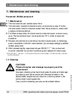 Preview for 20 page of WIKA PG28 Operating Instructions Manual